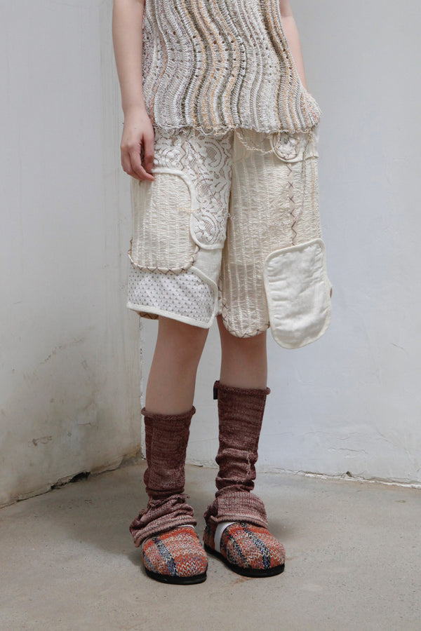 communs paneled shorts SS23-P134C